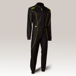 Comninaison Speed racing Barcelona RS-1  noir-neon jaune