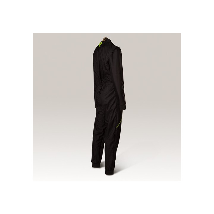 Comninaison Speed racing Barcelona RS-1  noir-neon jaune