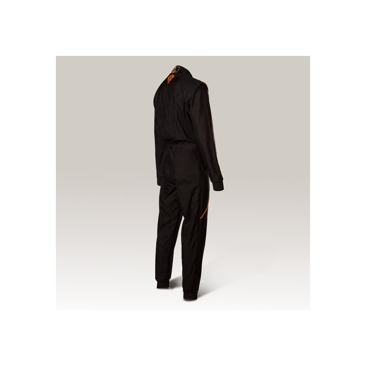Combinaison Speed racing  Barcelona RS-1 noir-neon orange