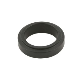 Mac MINARELLIEntretoise fusee 25x10 mm. alluminium anodizee noire 