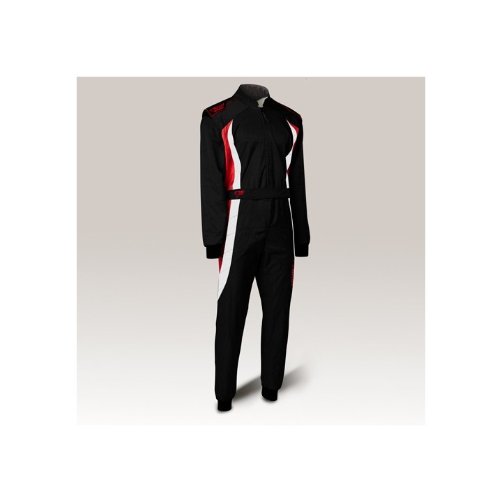 Combinaison Speed Racing Barcelona RS-3  CIK noir,rouge,blanc