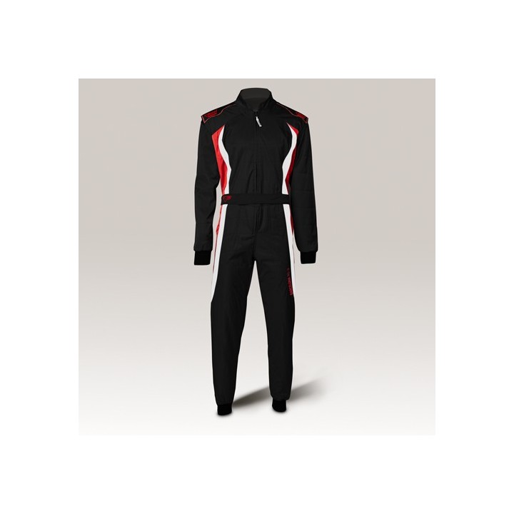 Combinaison Speed Racing Barcelona RS-3  CIK noir,rouge,blanc