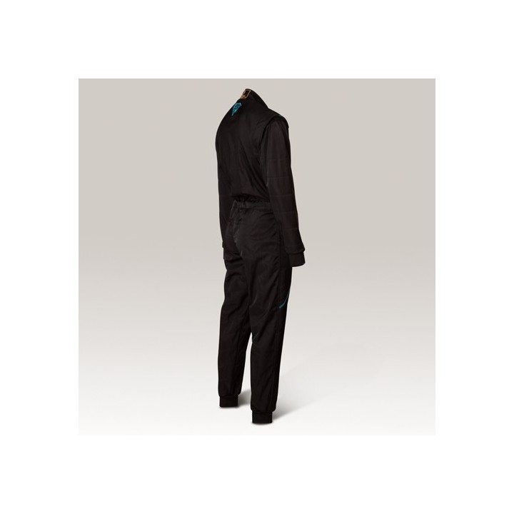 Combinaison Speed Racing Barcelona RS-1  CIK noir-cyan
