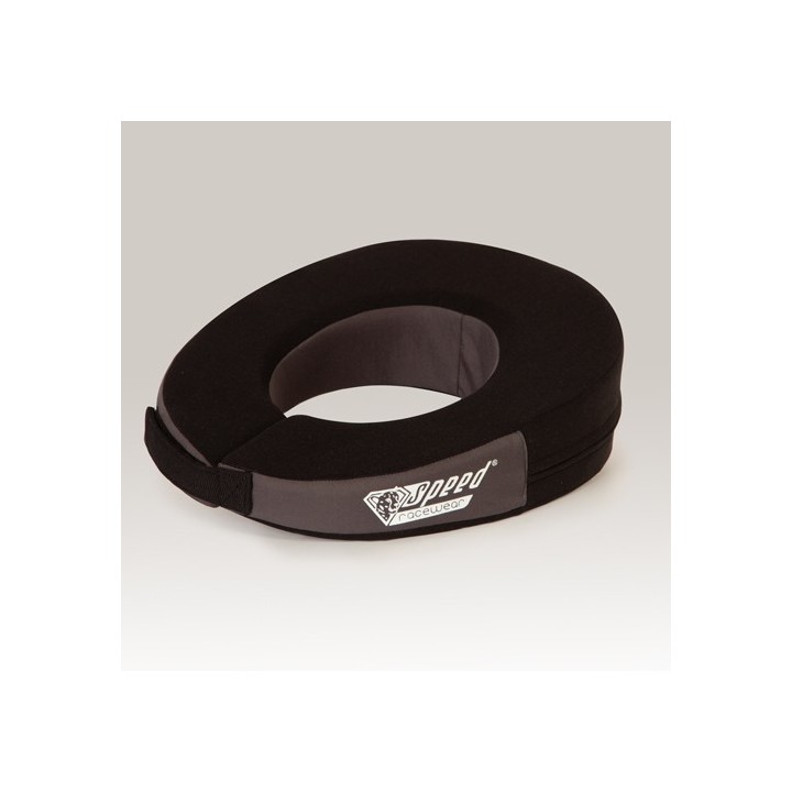 Soporte de cuello ovalado Regensburg NSO-1 negro / gris