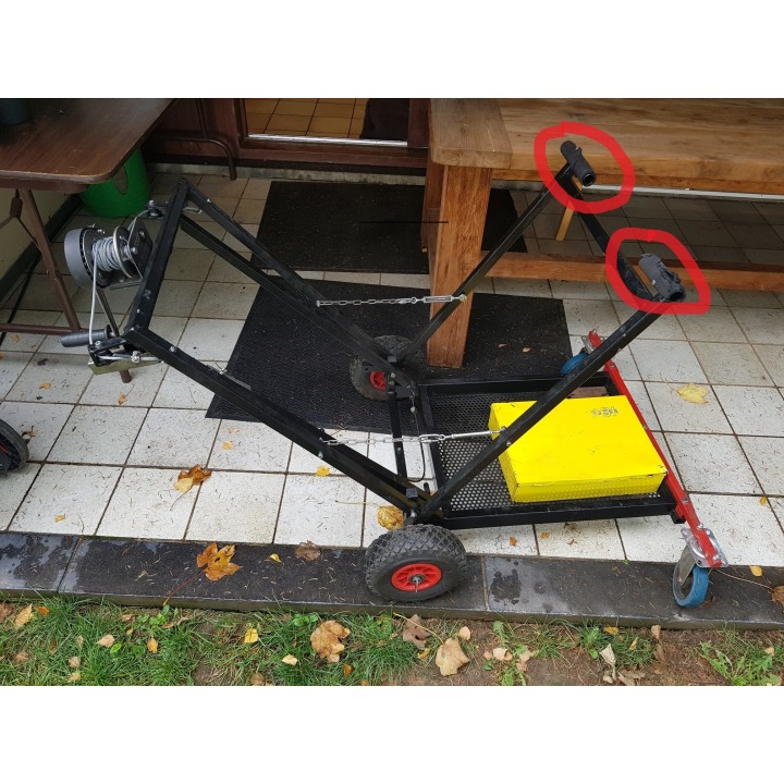 Caoutchouc chariot Dalmi
