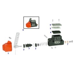 Rubber brake pump protection CRG - ref 0836 at Magickart