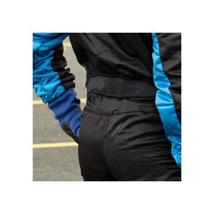 combinaison Speed SILVERSTONE RS-2 noir-bleu