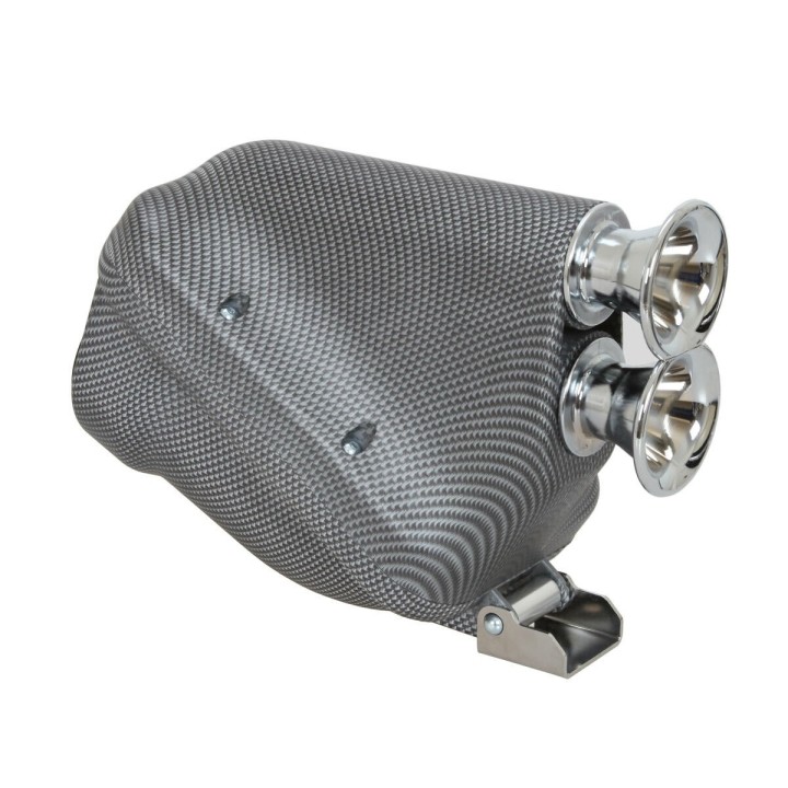boite a air Active  D.30mm Carbon/Chrome colours (KZ-KZ2)