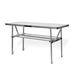 ALUMINIUM WORKBENCH with WHEEL HOLDER STONE