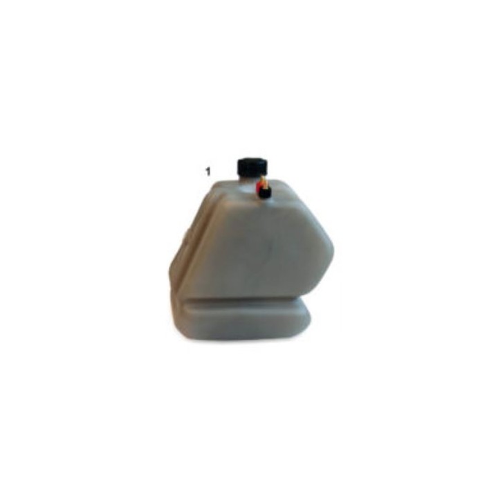 Fuel tank assy. 8.5 l KF smoked