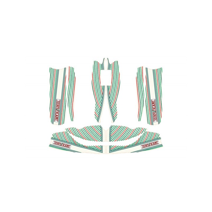 Set autocollant TONY KART M7 OTK