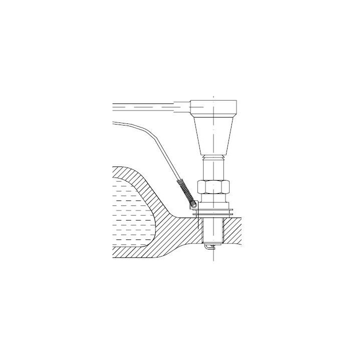 Temp Bougies Kart  Capteur température bougie 10 mm thermocouple