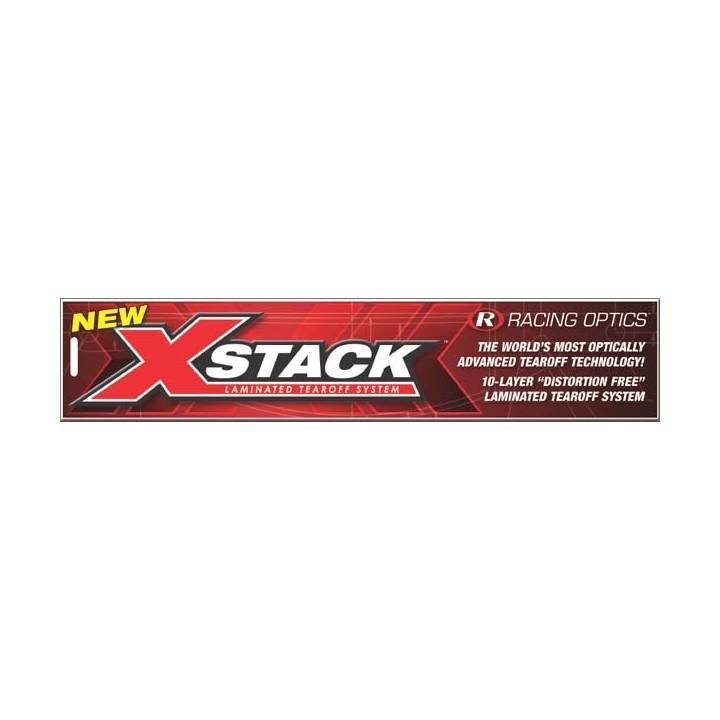 Pack 30 Tear-offs Rolled Racing Optics XStack Zamp -Magickart