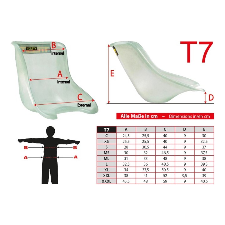 Siège TILLETT T7  moquetté