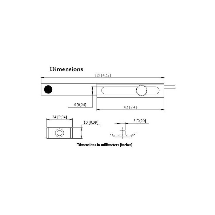 Speed Kart Speed Sensor εμπρός Magnetoresitive Kart AIM