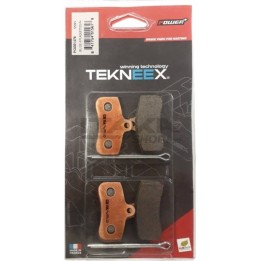 PLAQUETTES AVANT P+ ETRIER TEKNEEX 4 PISTONS D18