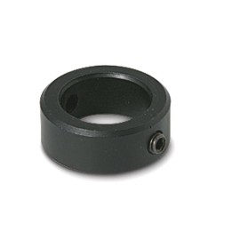 Fixation pour colonne de direction D.20mm anodisee noire  