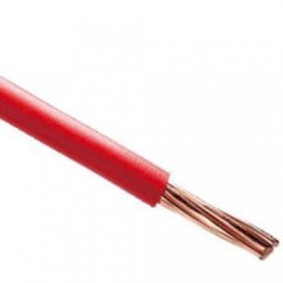 Fil électrique 0.75 qmm rouge