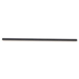 Gear shift rod M8x495mm black anodized aluminum hexagonal section