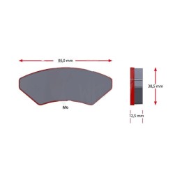 Jeu plaquettes SINTER SWISS HUTLESS