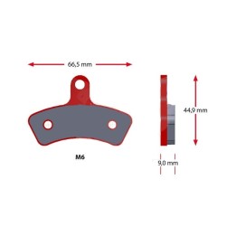 Jeu plaquettes SINTER SWISS HUTLESS
