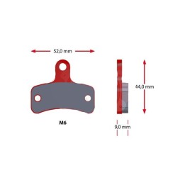 Jeu plaquettes SINTER SWISS HUTLESS