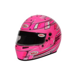 Casque Bell KC7-CMR Champion Pink – Sécurité et performance pour jeunes pilote-Magcikart