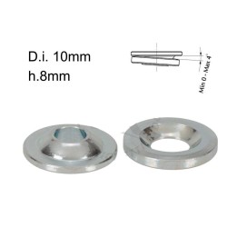 Kit d'entretoises de hauteur sphériques pour trou de broche 10mm H.6mmm