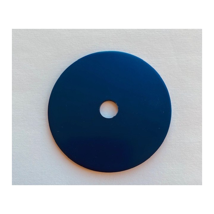 ARRUELA DE ALUMÍNIO ANODIZADO PRETO PARA REFORÇO DE ASSENTO - disponível na Magickart