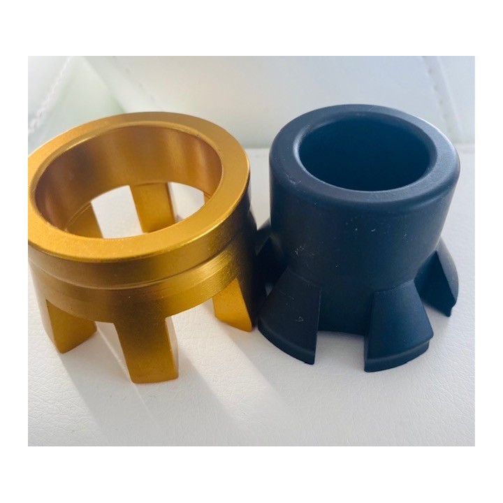 Mount-mount-molling-valve-escape-alluminio-rotax-max-evo -Magickart