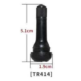 Valve longue TR 414 tubeless pour Jantes