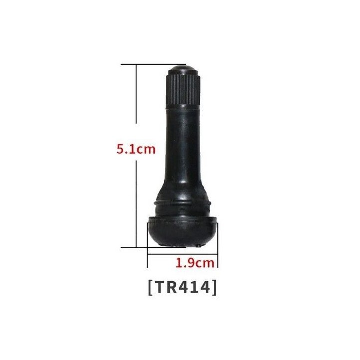 Valve longue TR 414 tubeless pour Jantes