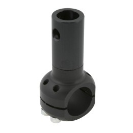 COLLIER EN ALUMINIUM POUR SUPPORT ANODISE NOIR