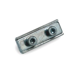 Abrazadera de cable con doble tornillo para cable de freno/embrague