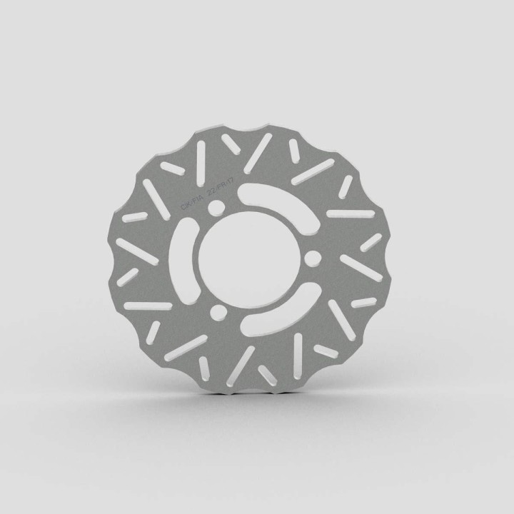 MA20 140x3.5mm FRONT BRAKE DISC. STAINLESS STEEL