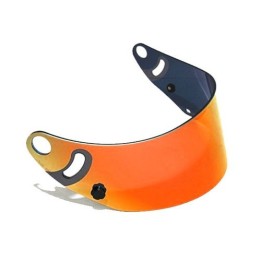 Visière écran Arai GP6/SK6 Iridium mulitcouches rouge/orange 