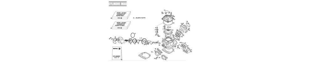 Cylindre  ROTAX  MAX- JUNIOR  -Promotion - Magickart