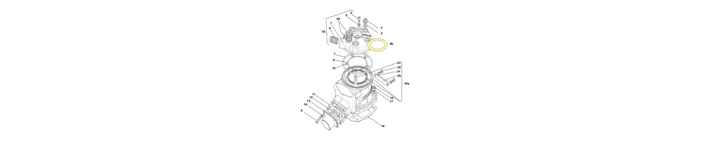 Culasse et Cylindre IAME X30 Super