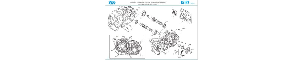 KZ-R2 engine crankcase